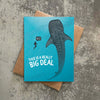 This is a Really Big Deal Whale Greeting Card - Freshie & Zero Studio Shop