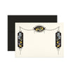 Black Bouquet Notecard Set - Freshie & Zero Studio Shop