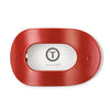 Tomato Red Teleties Flat Round Hair Clip - Freshie & Zero Studio Shop