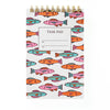 Colorful Fish: Task Pad Notebook by Shorthand Press - Freshie & Zero Studio Shop
