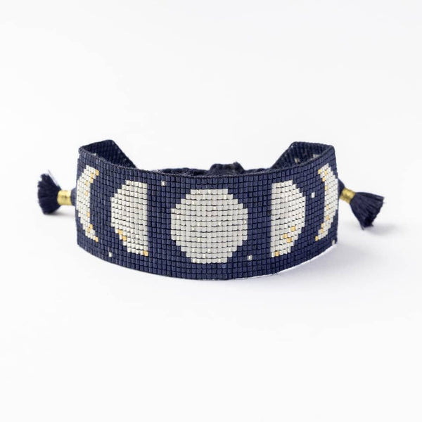 Erin Moon Phases Beaded Bracelet - Freshie & Zero Studio Shop