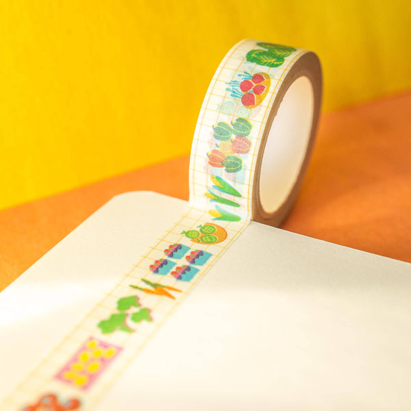 Farmers Market Washi Tape - Freshie & Zero Studio Shop