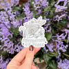 Protecting My Peace Snail Sticker - Freshie & Zero Studio Shop