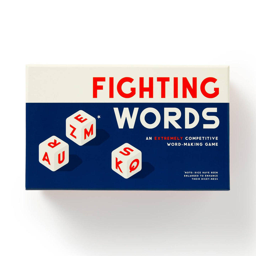 Fighting Words Dice Game - Freshie & Zero Studio Shop
