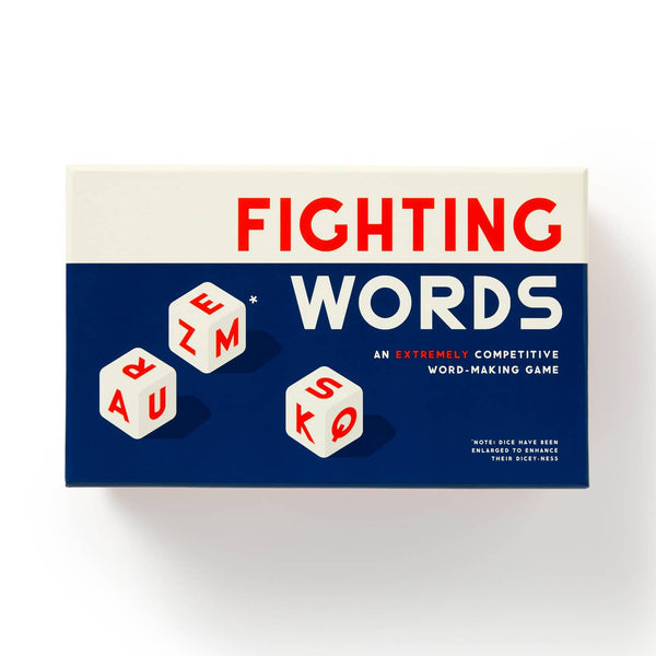 Fighting Words Dice Game - Freshie & Zero Studio Shop
