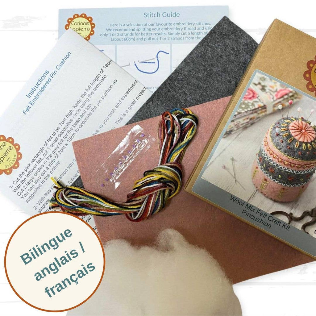 Pincushion Felt Craft Mini Kit - Freshie & Zero Studio Shop