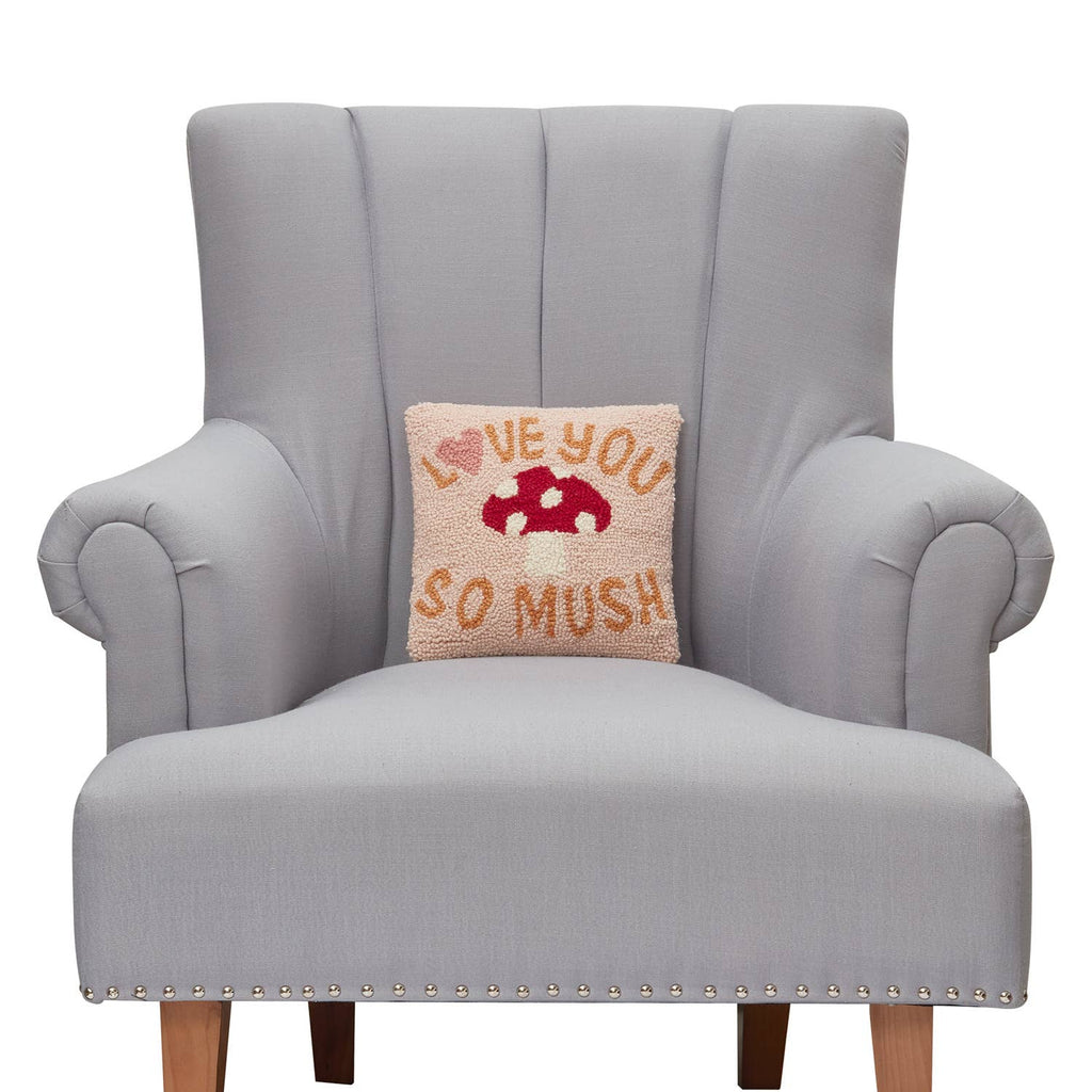 Love You So Mush Hook Pillow - Freshie & Zero Studio Shop