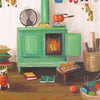 The Knitter 11" X 14" | Janet Hill Art Print - Freshie & Zero Studio Shop