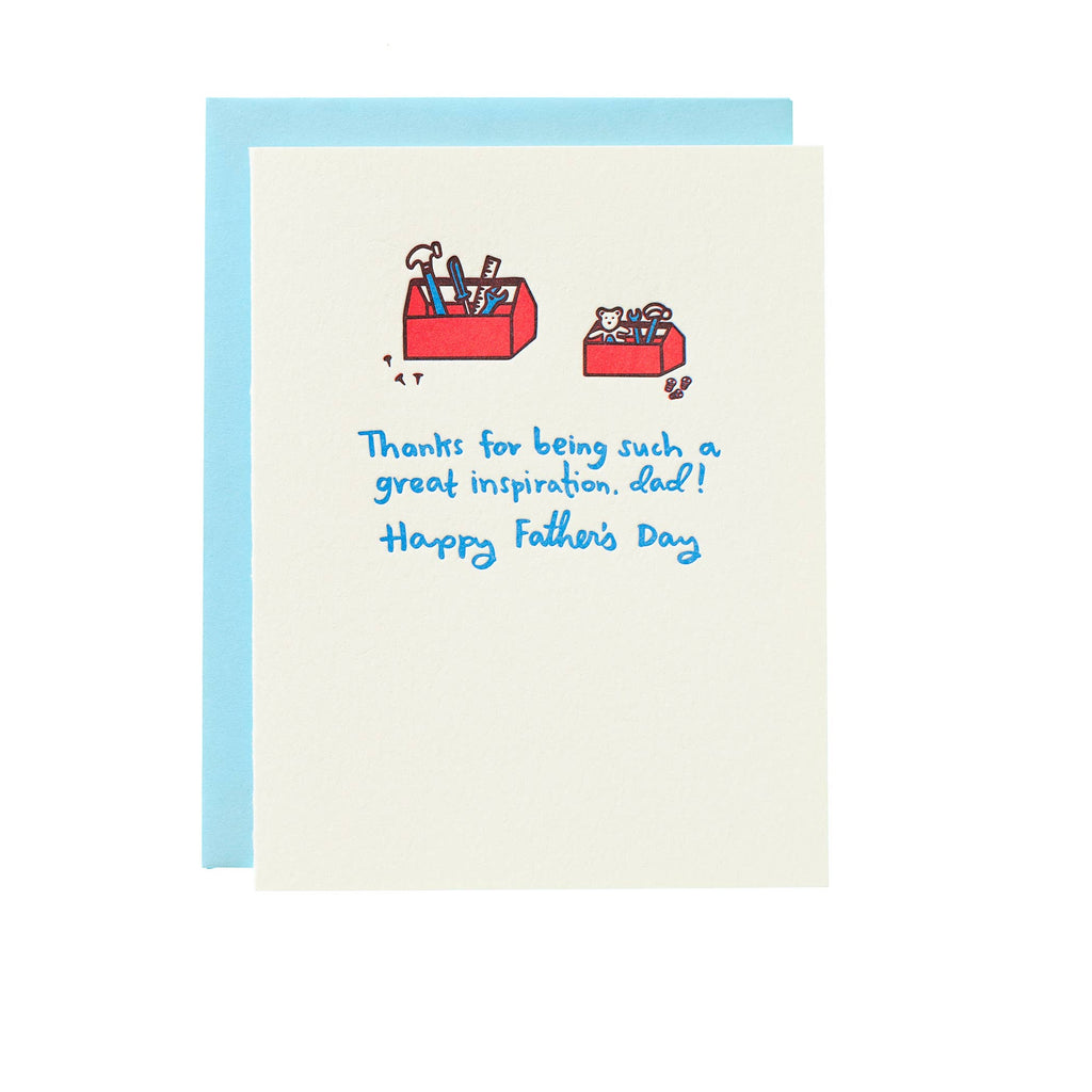Inspiration Dad Father's Day Card - Freshie & Zero Studio Shop