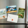 Little Mighty Magnets: Foxes - Freshie & Zero Studio Shop