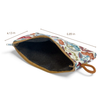 Small Makeup Bag: Flora - Freshie & Zero Studio Shop
