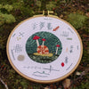 Learn Embroidery, Forest Floor | Beginner - Freshie & Zero Studio Shop