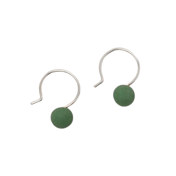 Dapple Dot Porcelain Earrings by Twenty Two West - Freshie & Zero Studio Shop