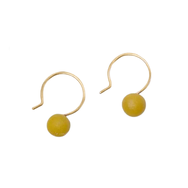Dapple Dot Porcelain Earrings by Twenty Two West - Freshie & Zero Studio Shop
