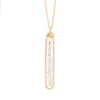 Lyric Necklace with Herkimer Diamonds - Freshie & Zero Studio Shop