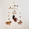 Felt Baby Mobile - Dachshund Dog - Freshie & Zero Studio Shop