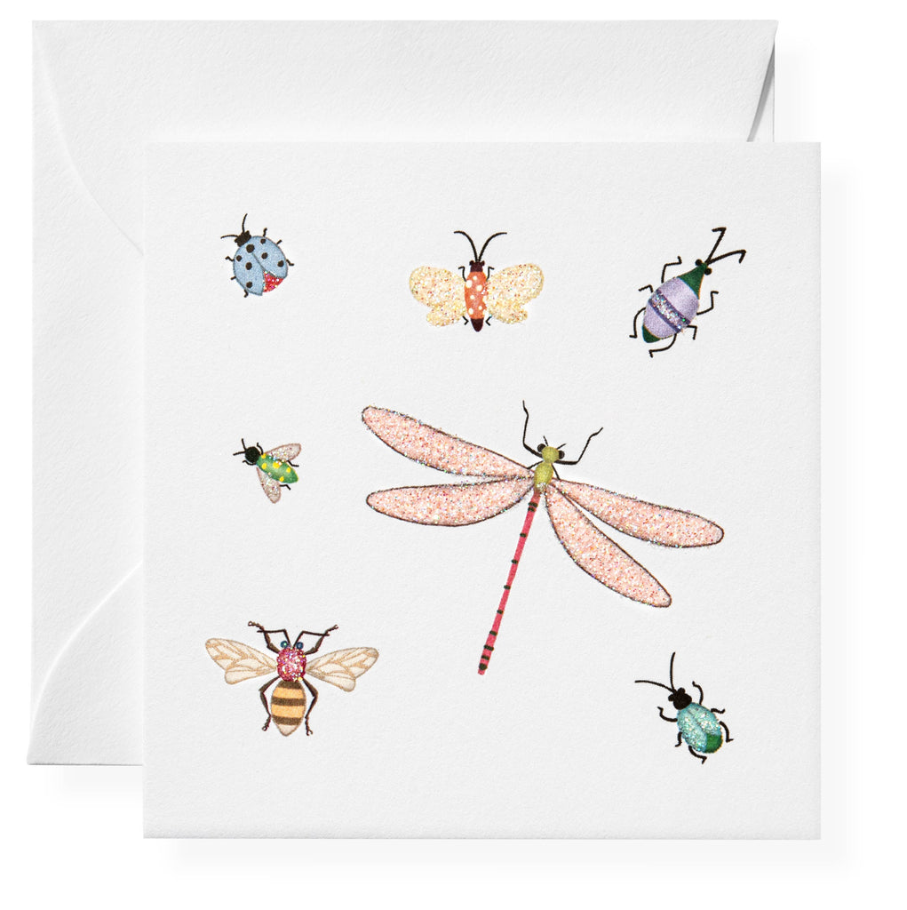 Colorful Bugs Gift Enclosure Card - Freshie & Zero Studio Shop