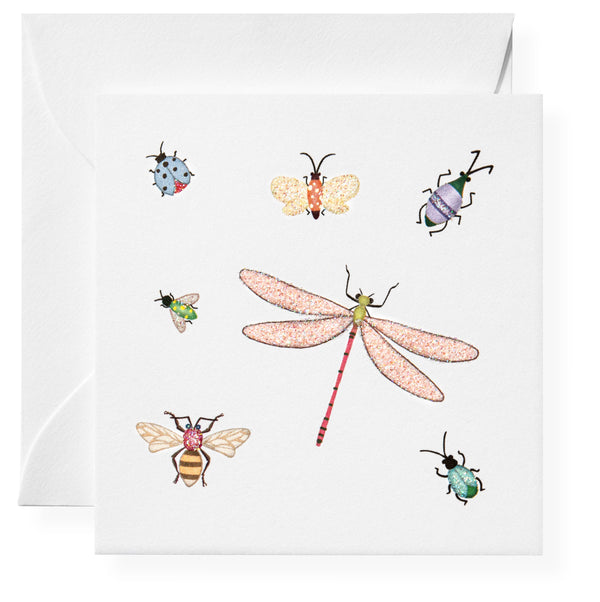 Colorful Bugs Gift Enclosure Card - Freshie & Zero Studio Shop