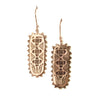 Gladys Brass Earrings by Handker - Freshie & Zero Studio Shop