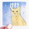 SwiftieCat 1989 Vinyl Sticker - Freshie & Zero Studio Shop