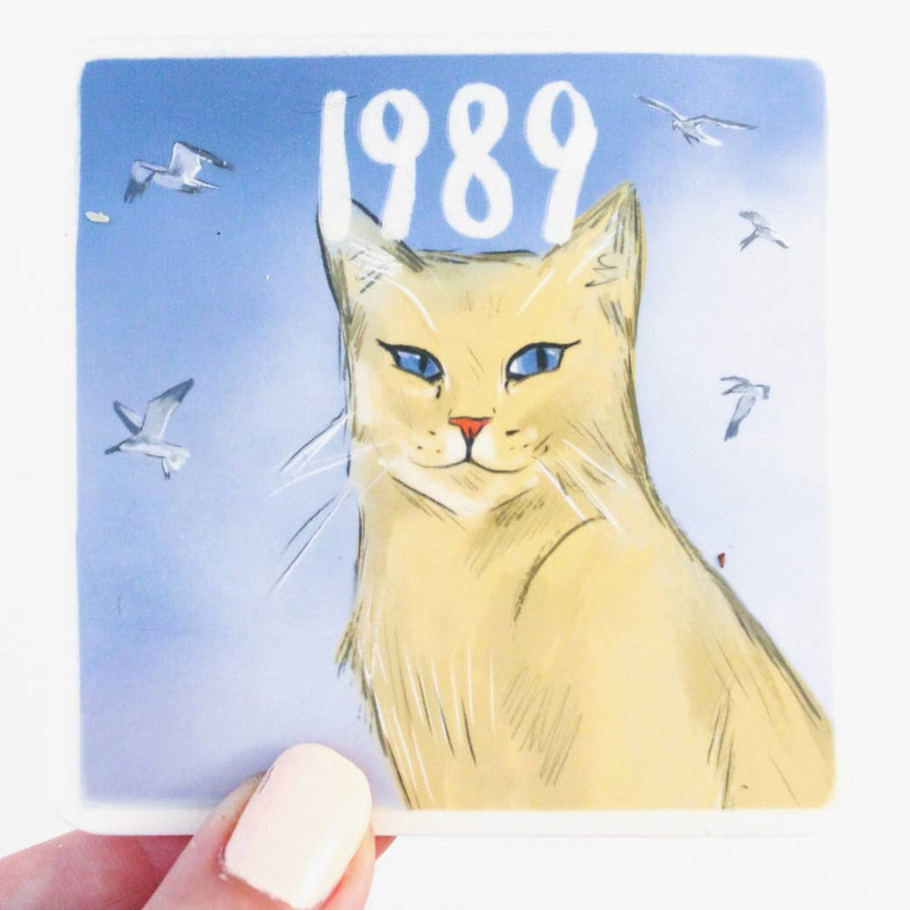 SwiftieCat 1989 Vinyl Sticker - Freshie & Zero Studio Shop