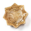 Chamak Sun Metallic Painted Wood Trinket Tray - Freshie & Zero Studio Shop