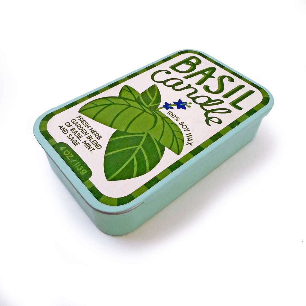 Basil Candle - Freshie & Zero Studio Shop