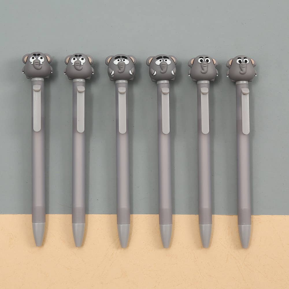 Silly Elephant Gel Pen - Freshie & Zero Studio Shop
