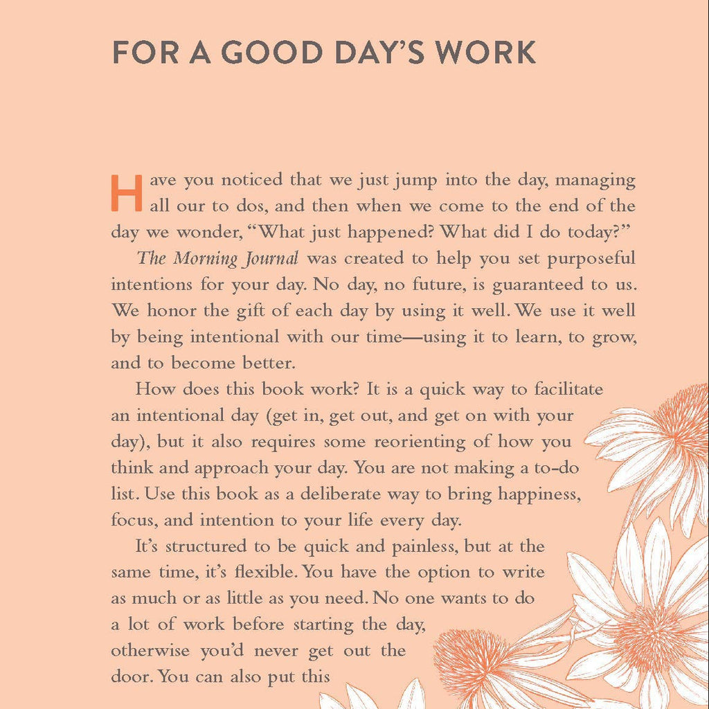 Morning Journal by Leahanne Thomas - Freshie & Zero Studio Shop