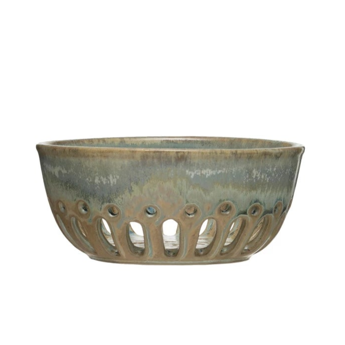 Ocean Haze Stoneware Small Berry Bowl - Freshie & Zero Studio Shop
