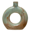 Stoneware Cut Out Vase - Celadon - Freshie & Zero Studio Shop