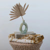 Stoneware Cut Out Vase - Celadon - Freshie & Zero Studio Shop