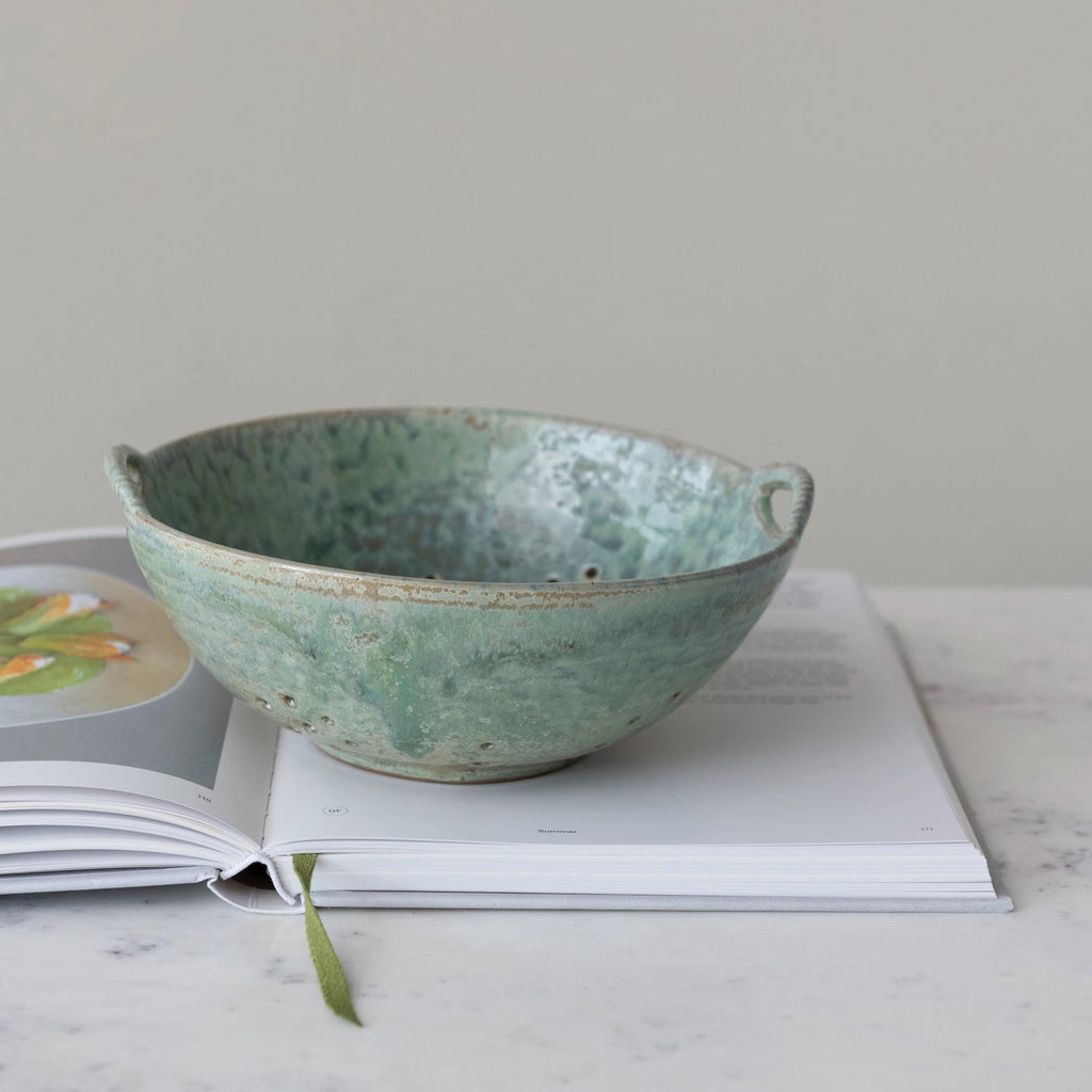 Ocean Haze Stoneware Berry Bowl - Freshie & Zero Studio Shop