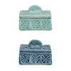 Stamped Stoneware Salt Cellar - Freshie & Zero Studio Shop