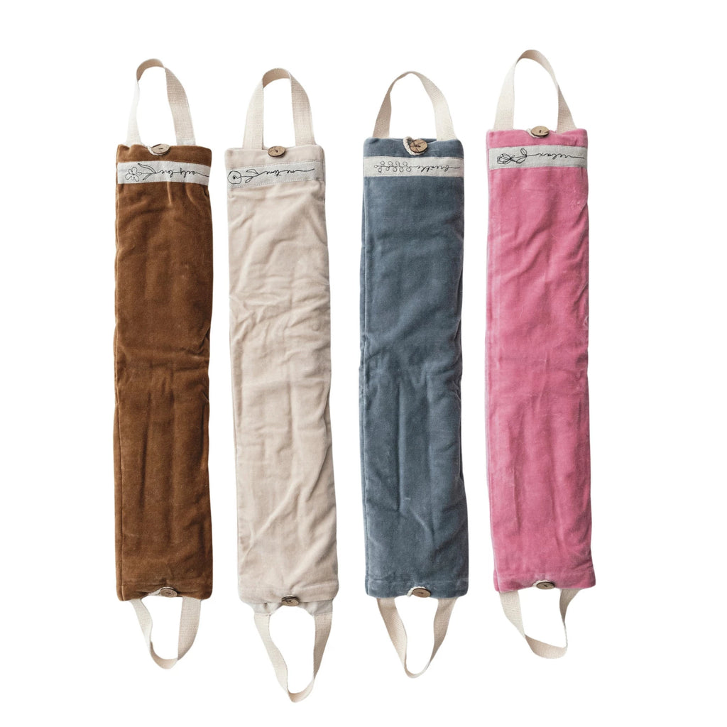 Heated Weighted Neck Wrap - Velvet - Freshie & Zero Studio Shop