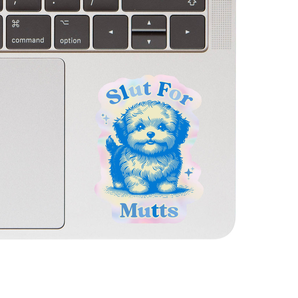 Slut For Mutts Vinyl Sticker - Freshie & Zero Studio Shop