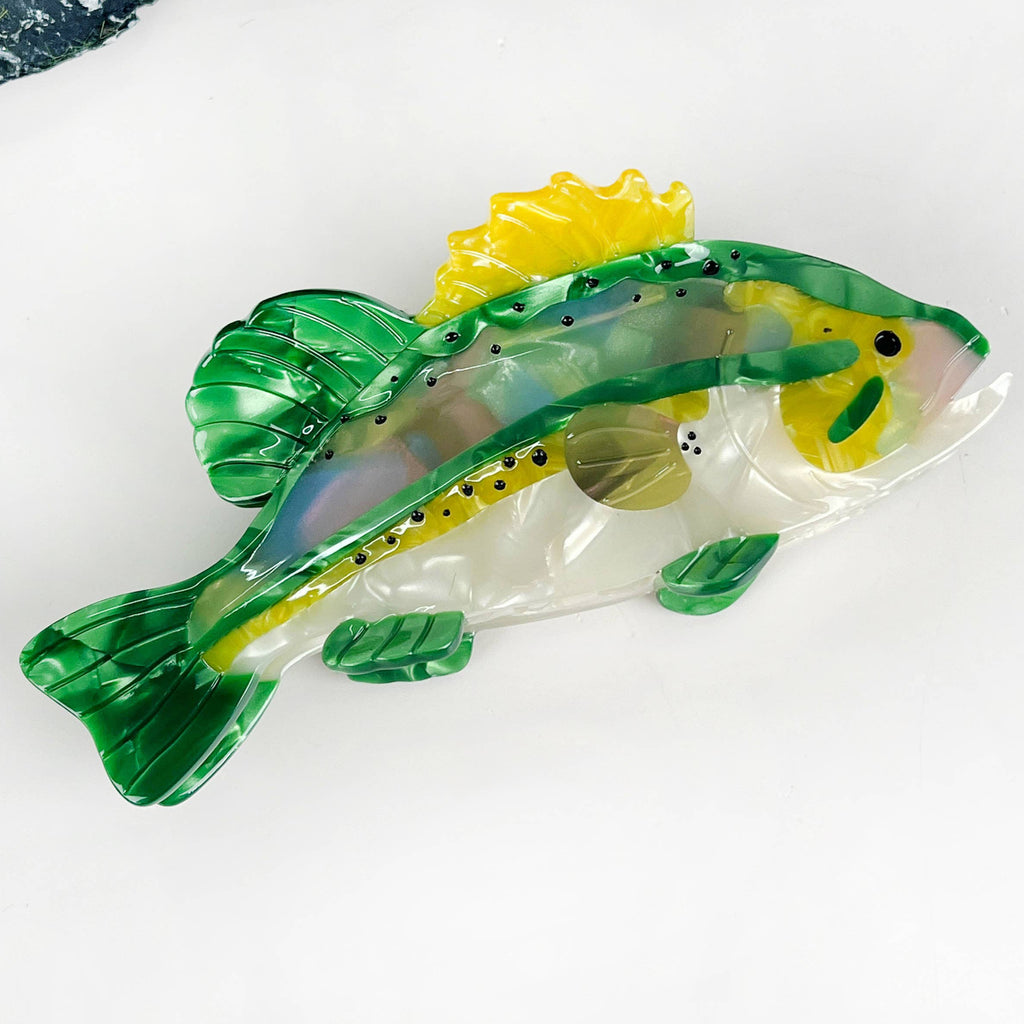 Perch Fish Claw Clip - Freshie & Zero Studio Shop