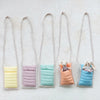 Puff Fabric Cross Body Plush Toy Holder - Freshie & Zero Studio Shop