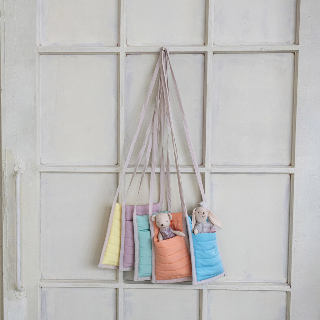Puff Fabric Cross Body Plush Toy Holder - Freshie & Zero Studio Shop