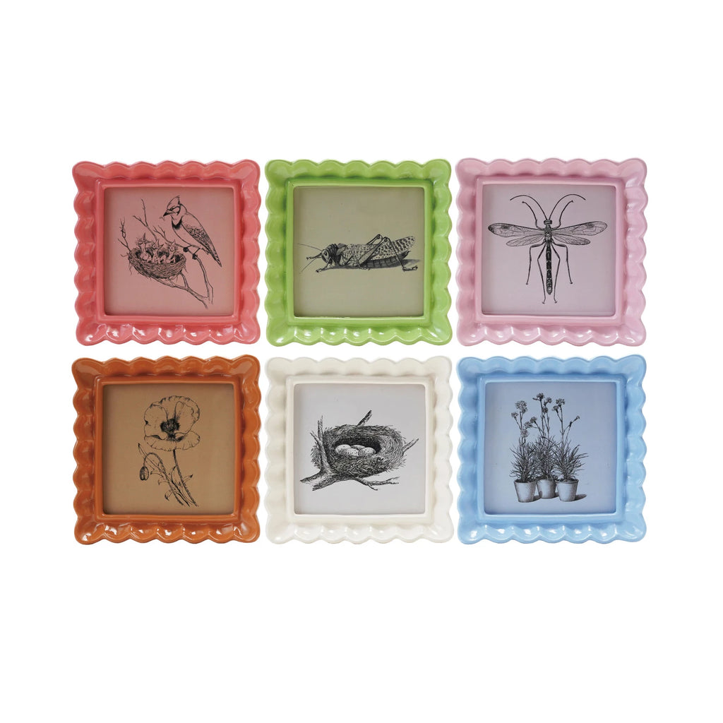 Resin Ruffled Photo Frame - Freshie & Zero Studio Shop
