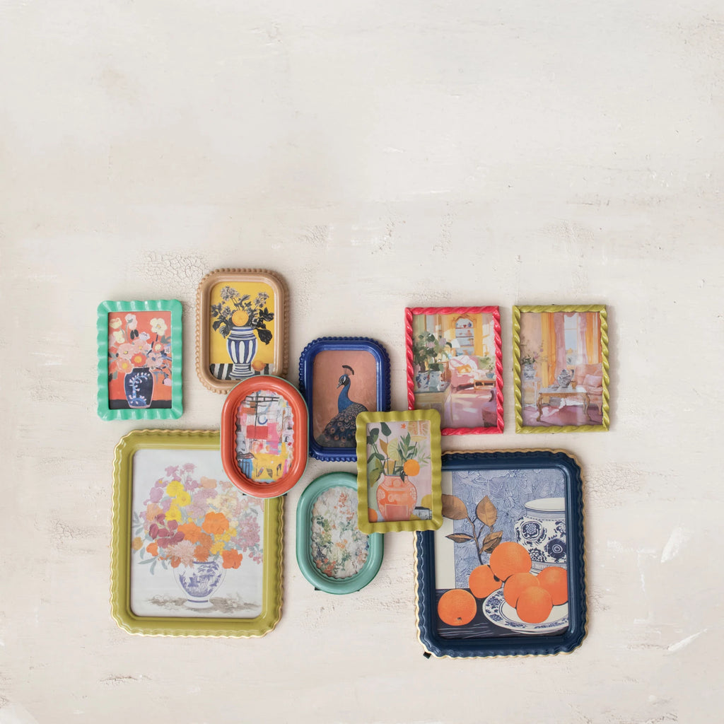 Colorful Twisted Resin Photo Frame - Freshie & Zero Studio Shop