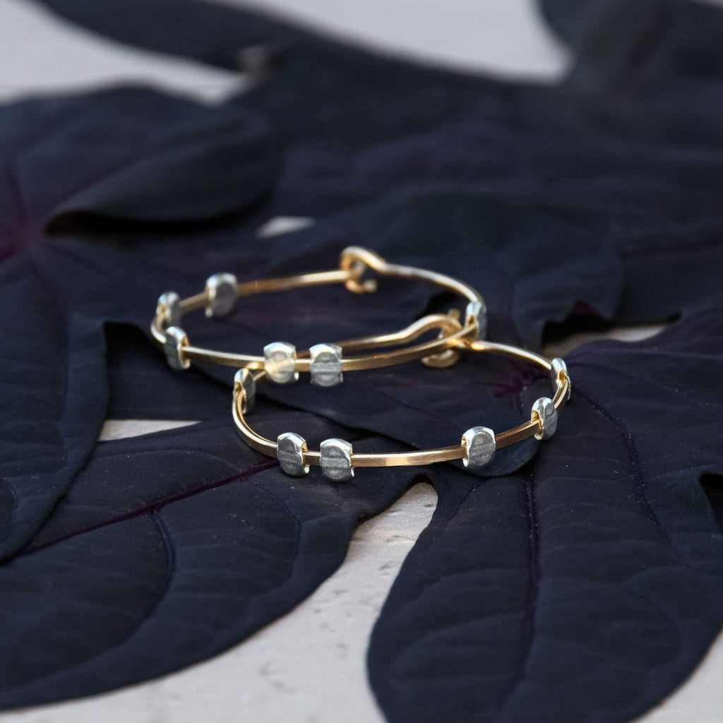 Minimal Cosmos Dotted Hoop - Small - Freshie & Zero Studio Shop
