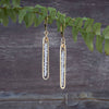 Lyric Earrings with Herkimer Diamonds - Freshie & Zero Studio Shop