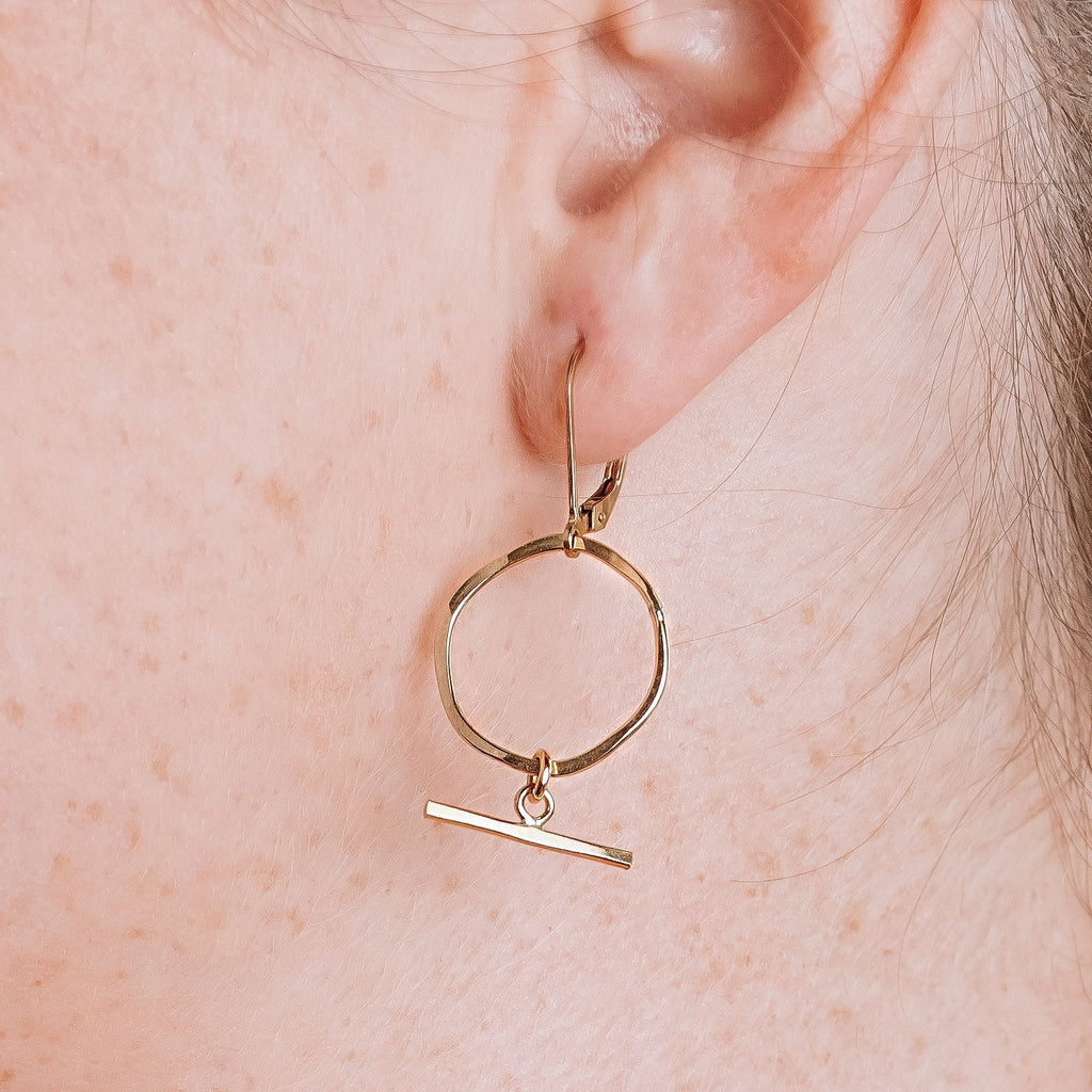 Mantra Earrings - Freshie & Zero Studio Shop