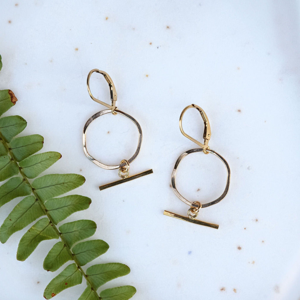 Mantra Earrings - Freshie & Zero Studio Shop