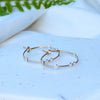 Minimal Cosmos Dotted Hoop - Small - Freshie & Zero Studio Shop