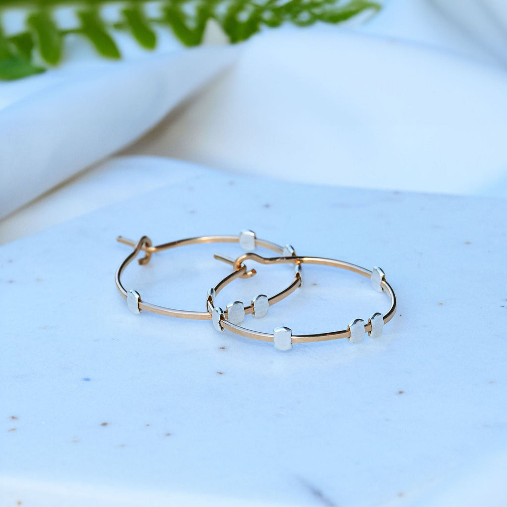 Minimal Cosmos Dotted Hoop - Small - Freshie & Zero Studio Shop