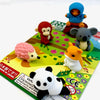 Iwako Animal Puzzle Erasers Set - Freshie & Zero Studio Shop
