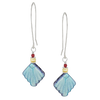 Medina Tile Earrings - purple - Freshie & Zero Studio Shop