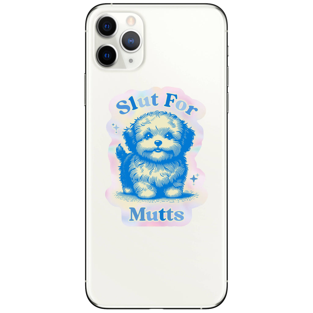 Slut For Mutts Vinyl Sticker - Freshie & Zero Studio Shop
